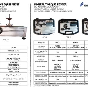 Eclatorq Torque Calibration Equipment